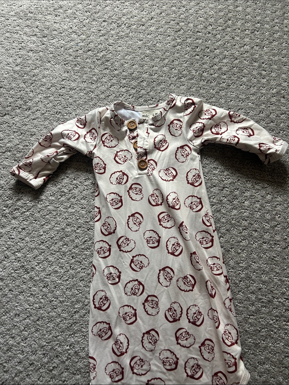Newborn Santa Gown